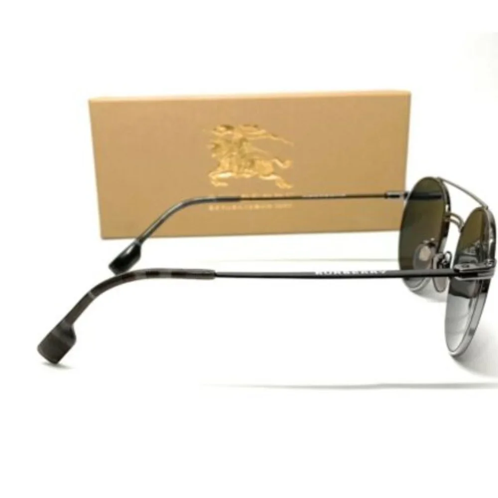 Burberry Men's Silver Matte White Sunglasses!